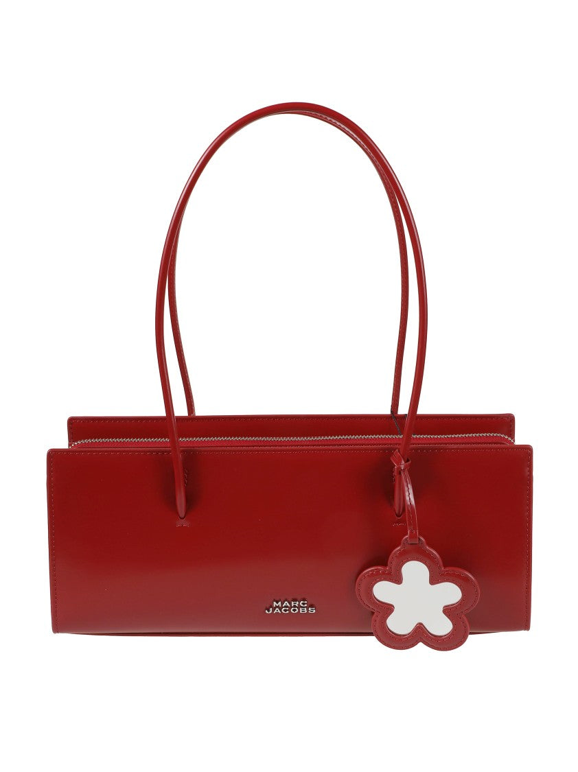 Marc Jacobs Rectangular Handbag With Floral Charm