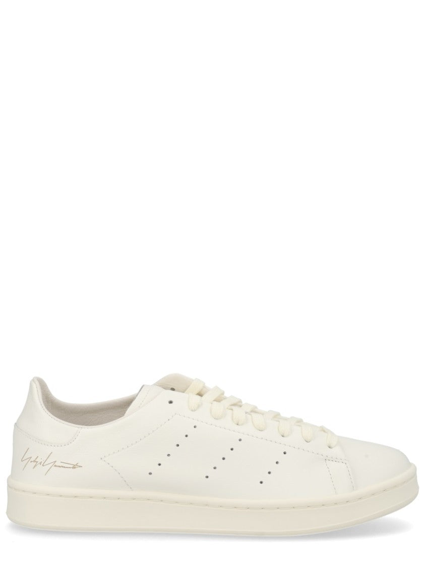 Y-3 Stan Smith Smooth Leather Perforated Sneakers