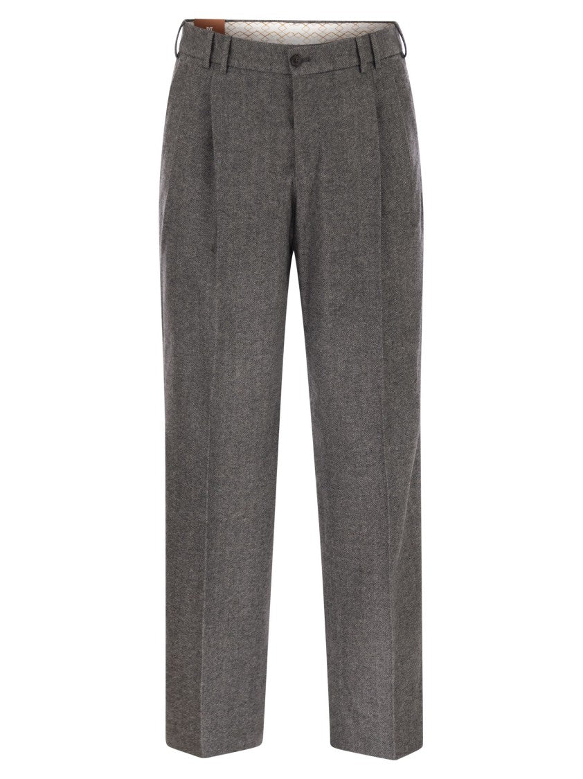 Pt Torino Micheal - Trousers In Virgin Wool