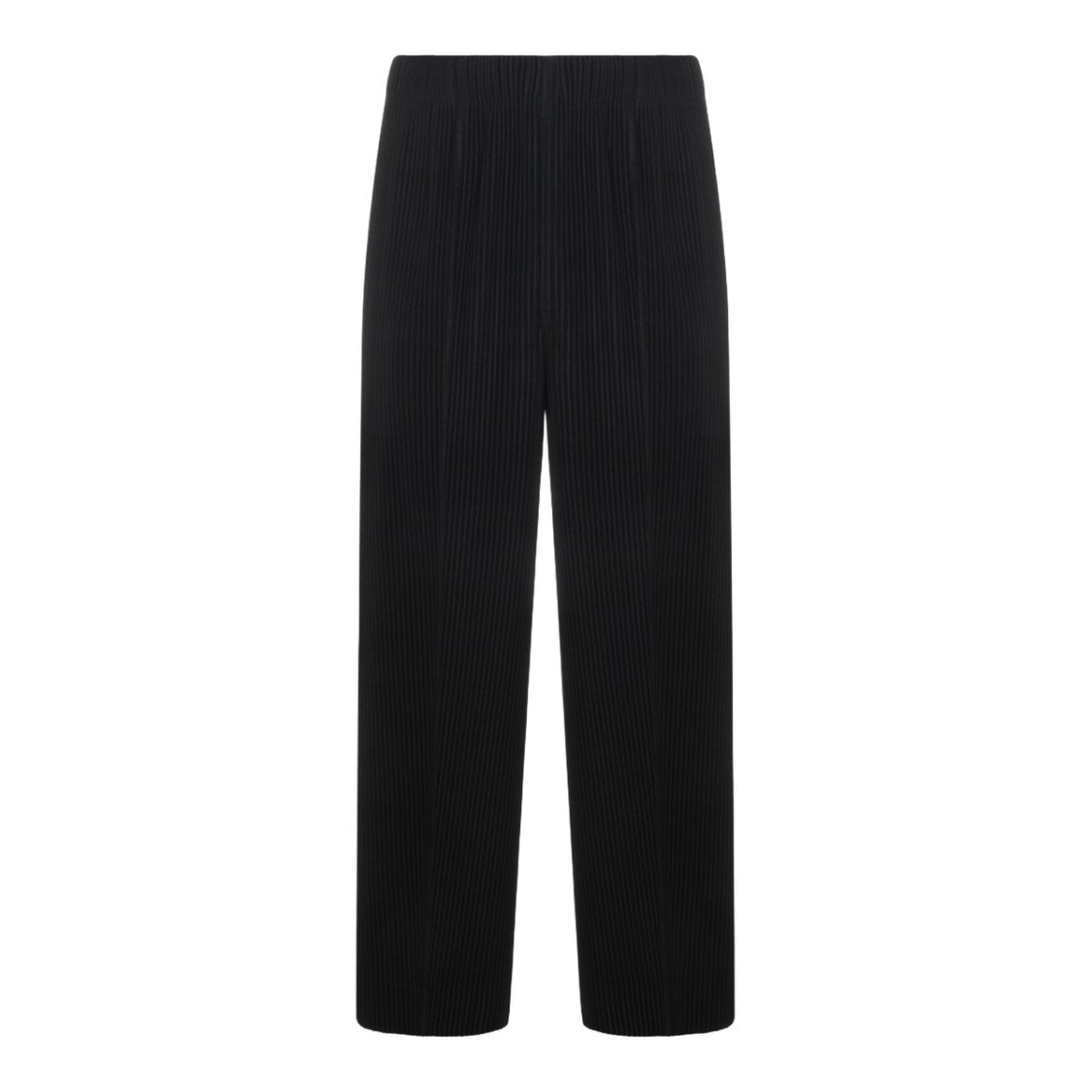 Homme Plissé Issey Miyake Straight-Leg Trousers With Pleated Texture