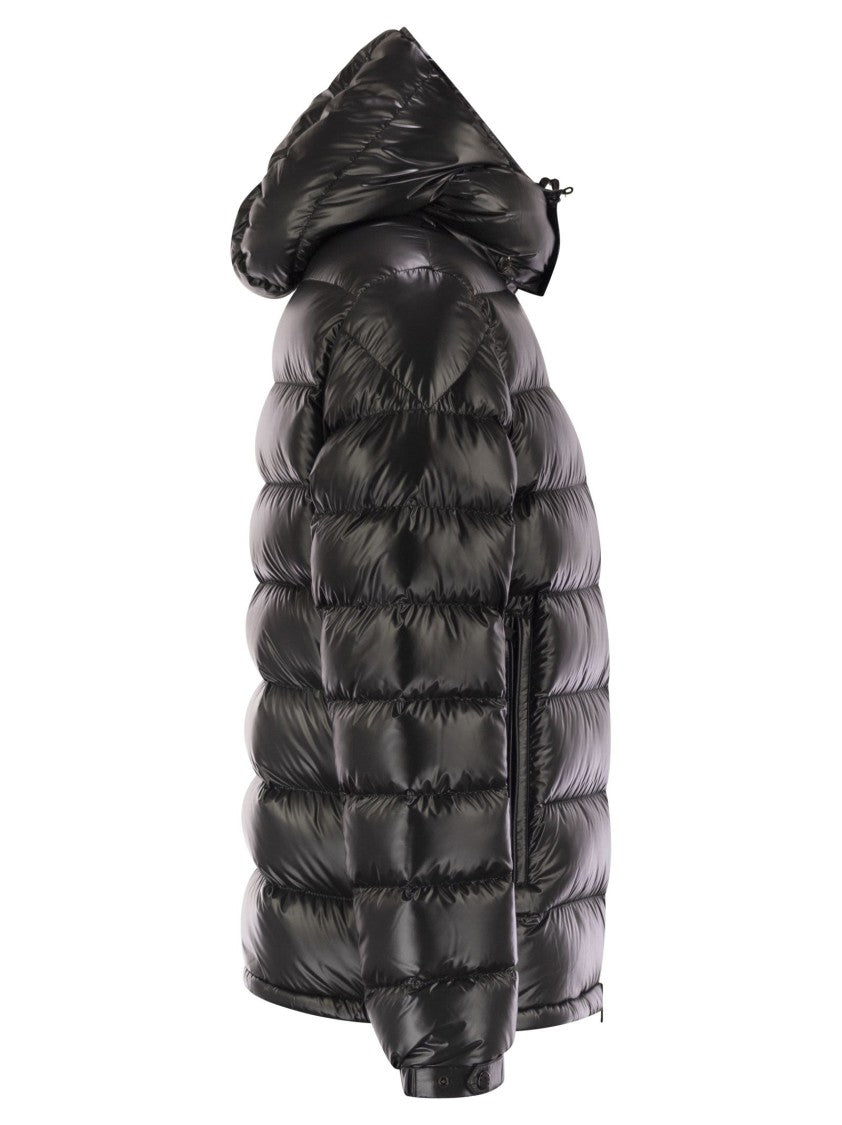 Moncler Landre - Short Down Jacket With Hood