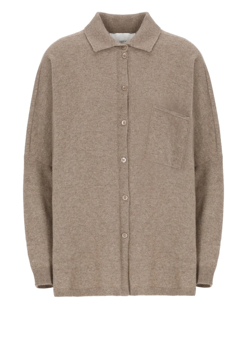 Vanisé Brown Cachemire Cardigan