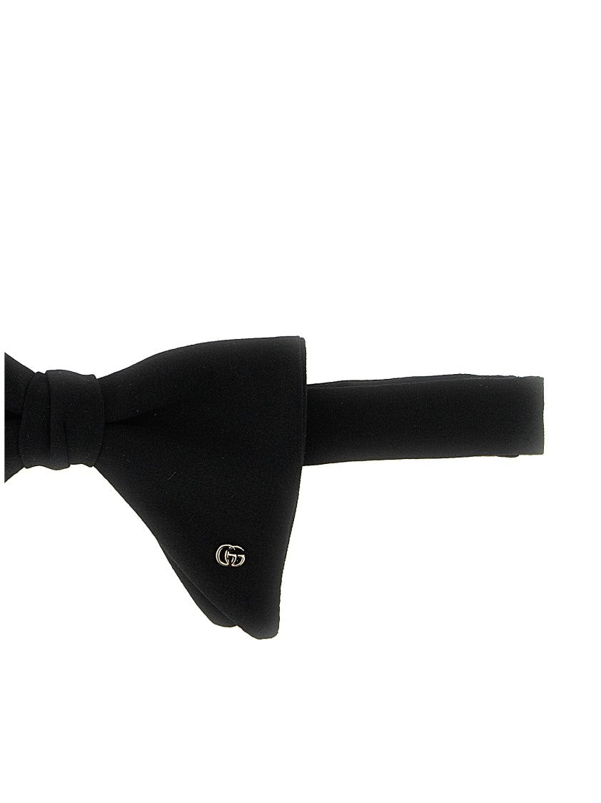 Gucci Silk Crepe Bow Tie