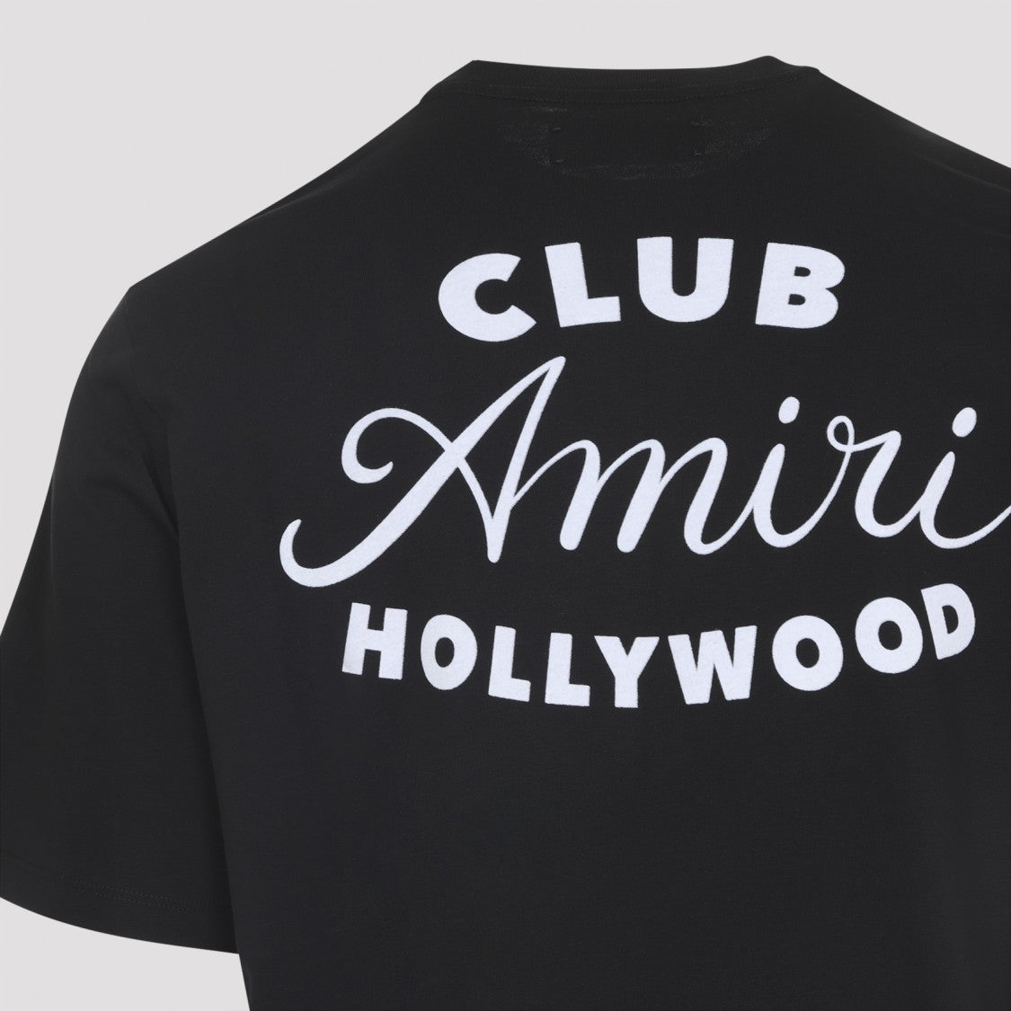 Amiri Club Black Cotton T-Shirt