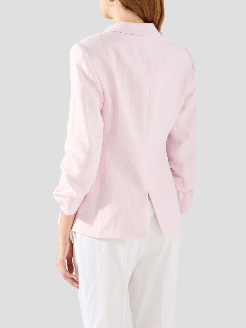 Boss Pastel Pink Tailored Blazer