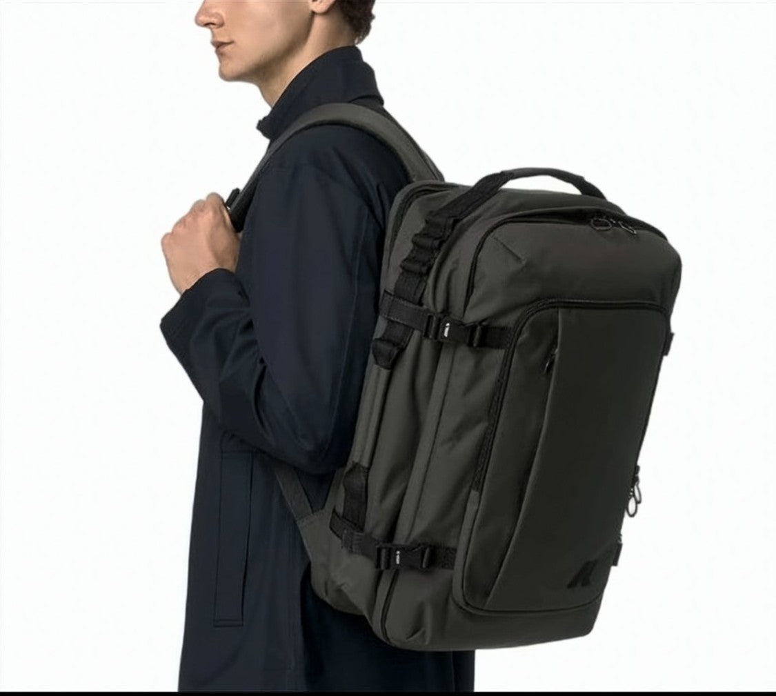 K-Way Salome Nylon Utility Backpack