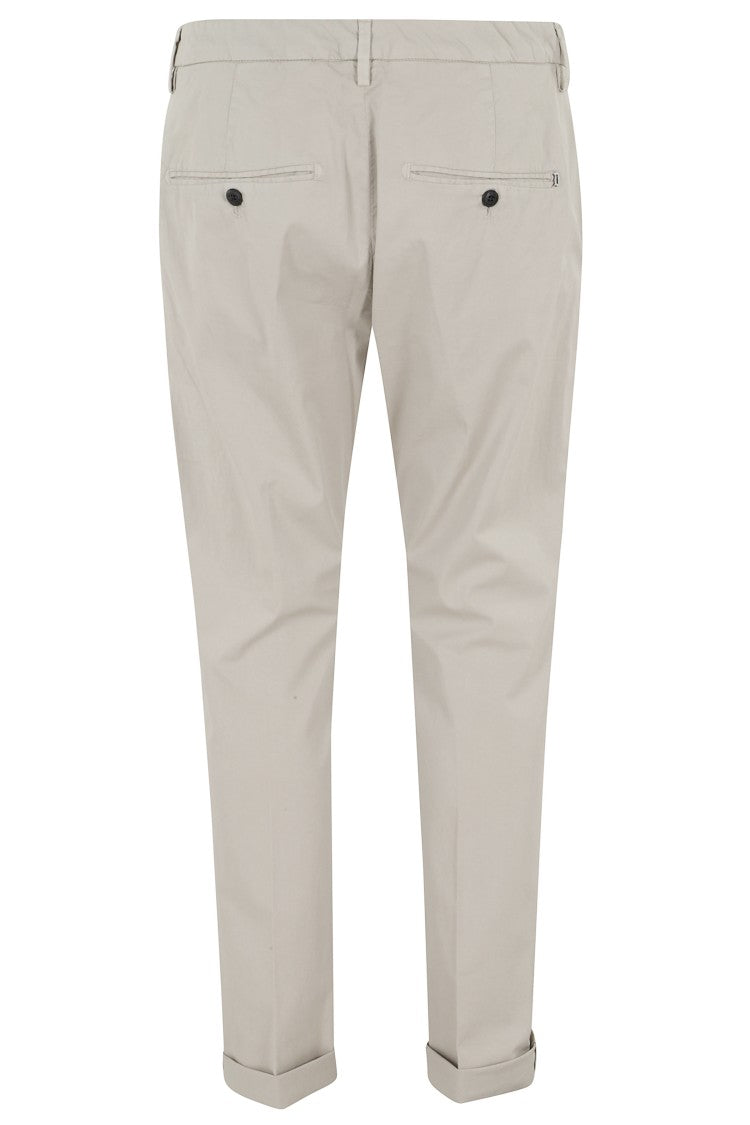 Dondup Beige Slim Chino Gaubert Cotton-Blend Chino Pants