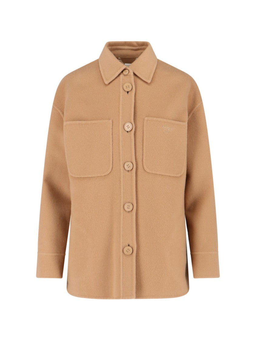 Fendi Shirt Jacket – Brown