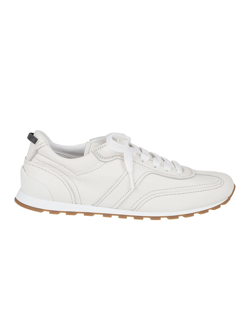 Brunello Cucinelli Smooth Leather Sneakers