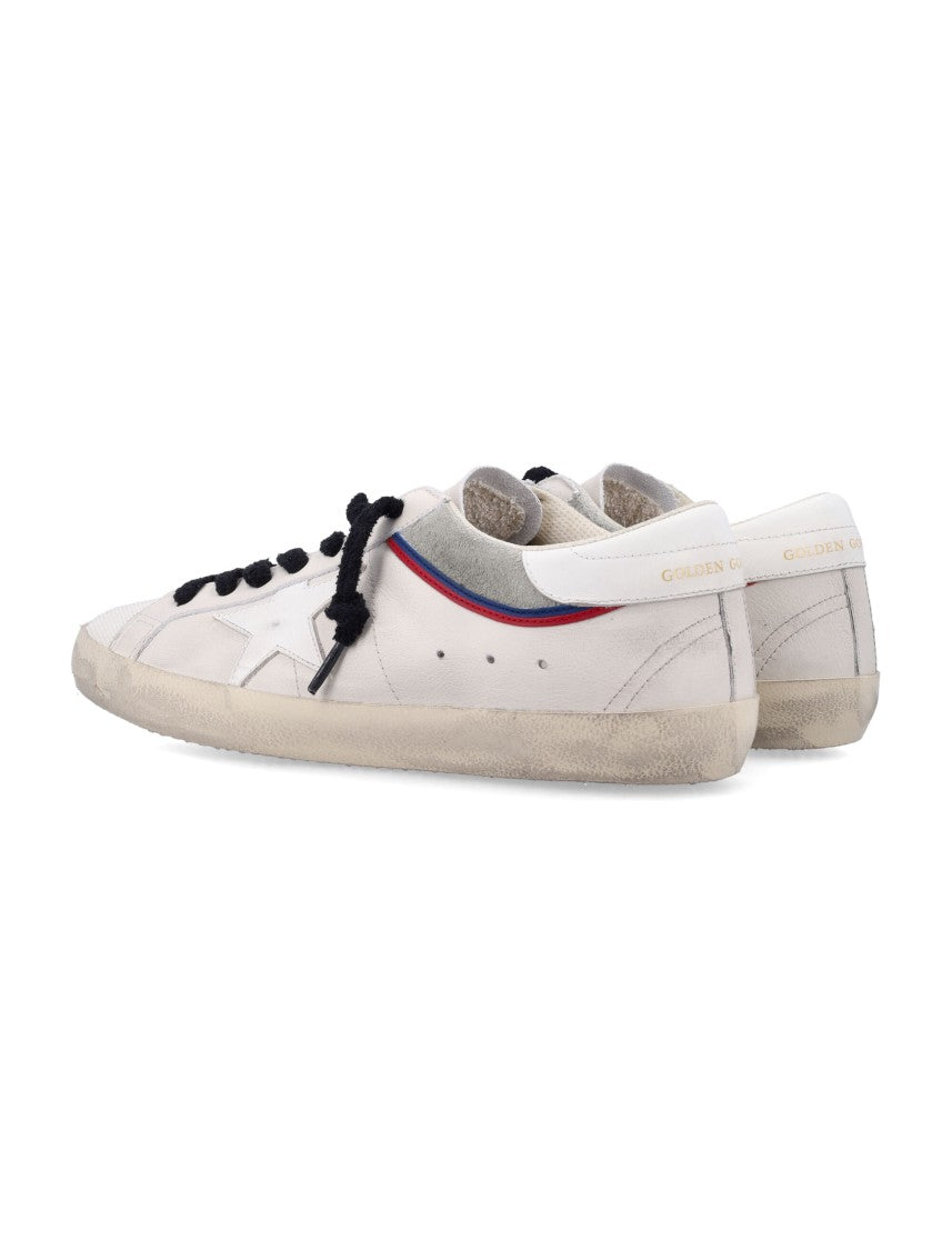 Golden Goose Superstar White Leather Low-Top Sneakers
