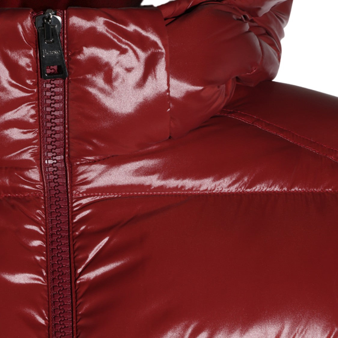 Herno Glossy Padded Hooded Quilted Coat