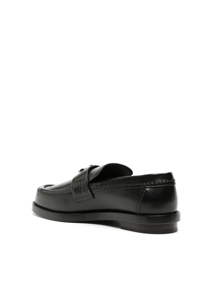 Alexander Mcqueen Seal Logo Plaque Loafers