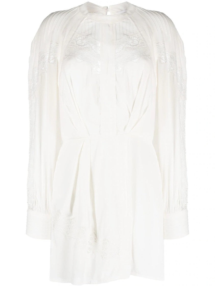 Iro Relaxed-Fit Midi Dress With Pleated Sleeves