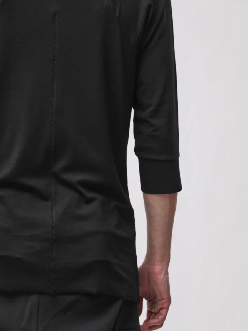Thom Krom Black Relaxed Fit Cotton T-Shirt