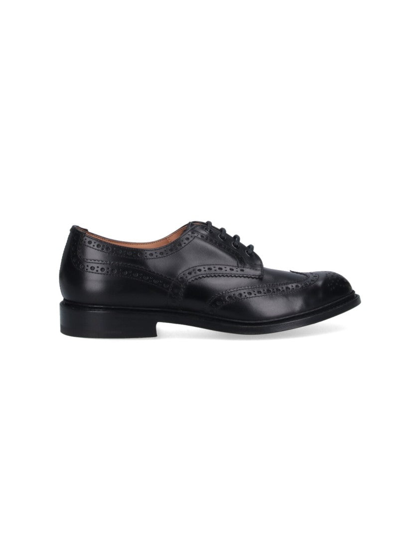 Tricker's "Bourton" Derby Shoes Black