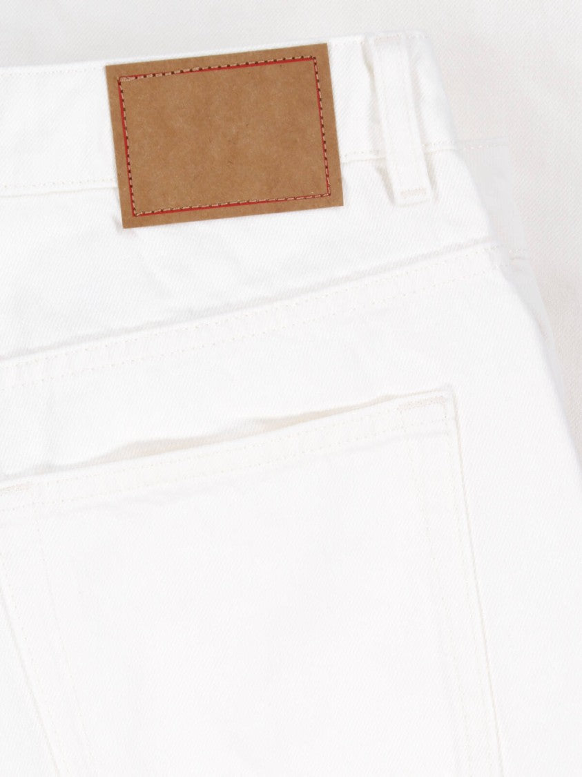 Jeanerica Wide-Leg High-Waisted Jeans With Classic Five-Pocket Design