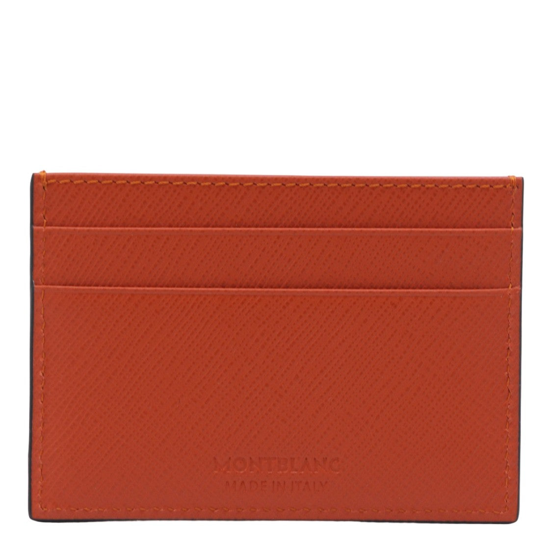 Montblanc Compact Black Wallet With Smooth Finish And Card Slots