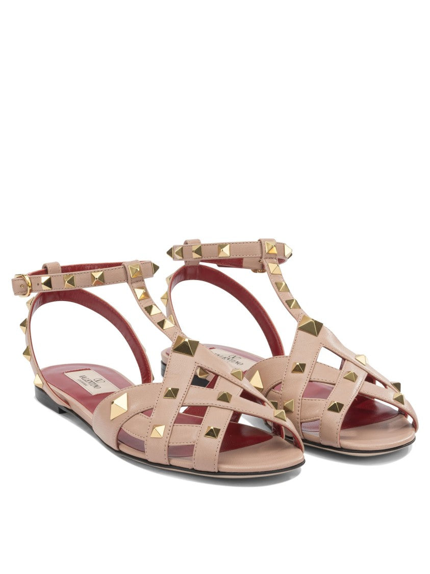Valentino Garavani Studdy Leather Sandals