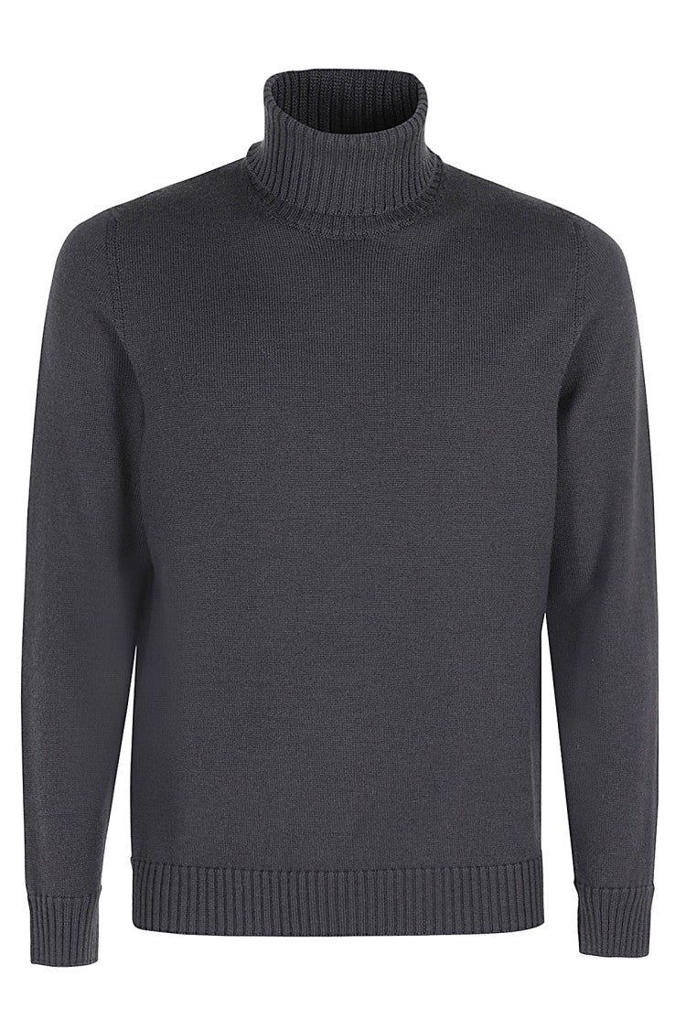 Drumohr Double Thread Merino Wool Turtleneck