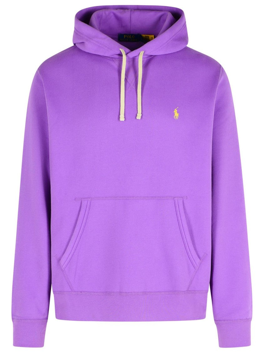 Polo Ralph Lauren Purple Cotton Blend Sweatshirt