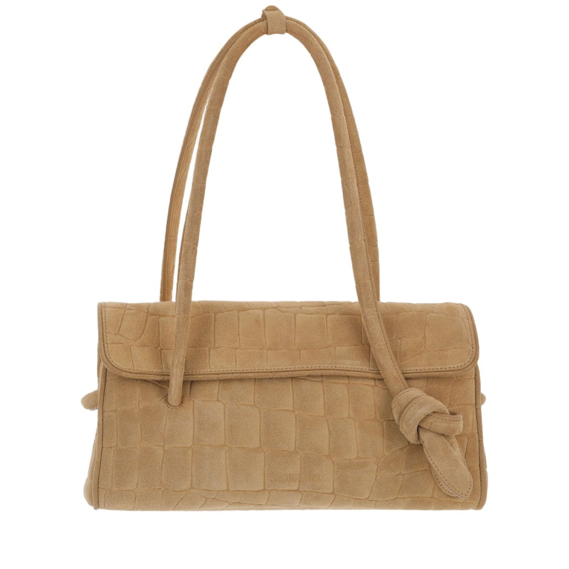 Jacquemus Embossed Animal Print Travel Bag With Adjustable Handles
