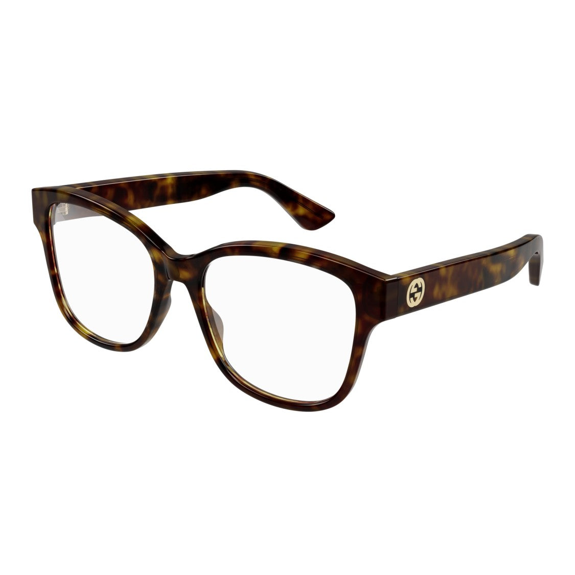 Gucci Gg1340o Tortoiseshell Square Frame Eyeglasses