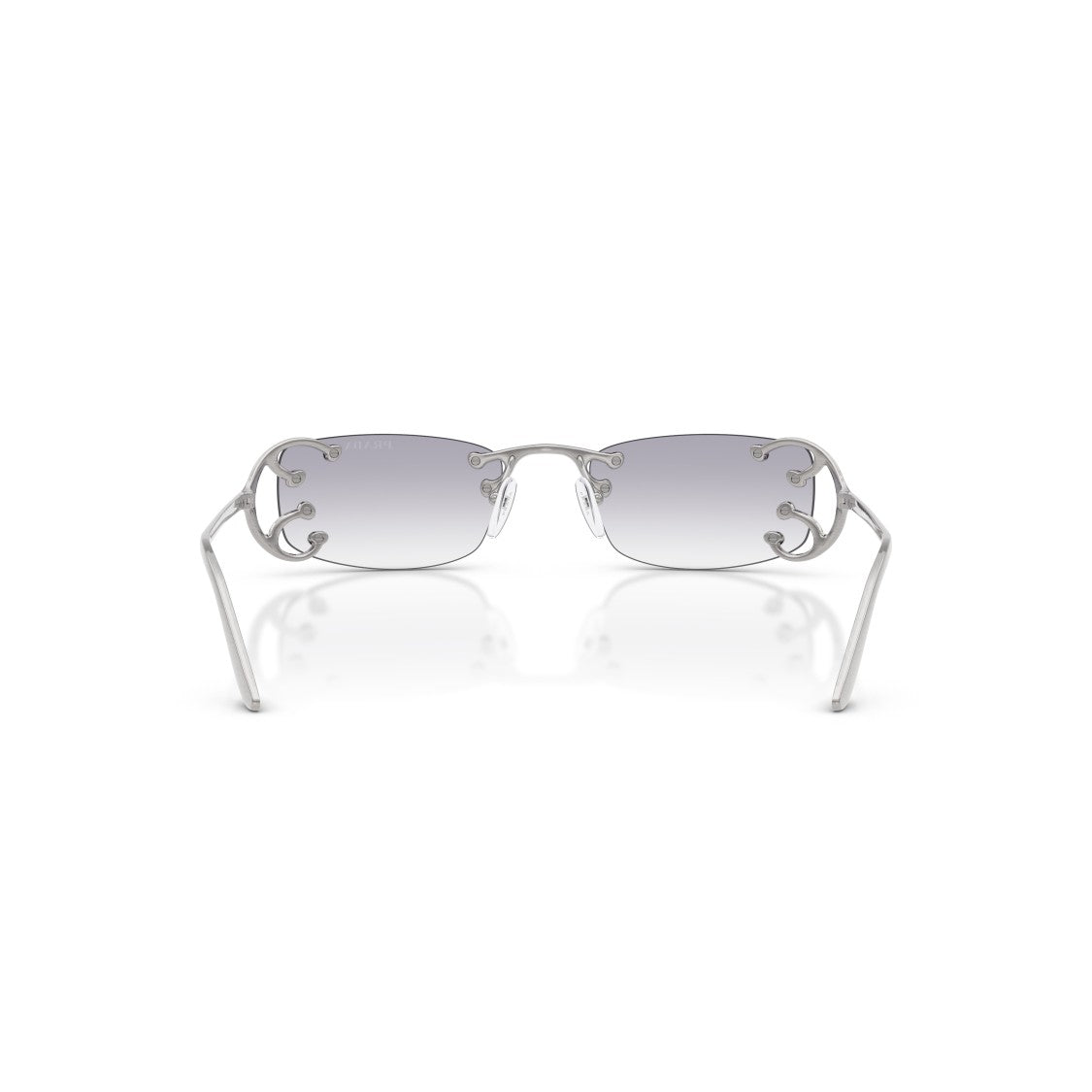 Prada 0Pr C57s Rectangular Gradient Lens Sunglasses
