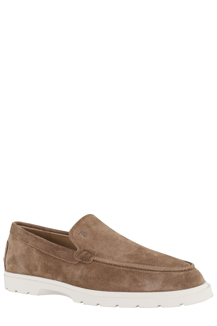 Tod's Hybrid Suede Moccasins