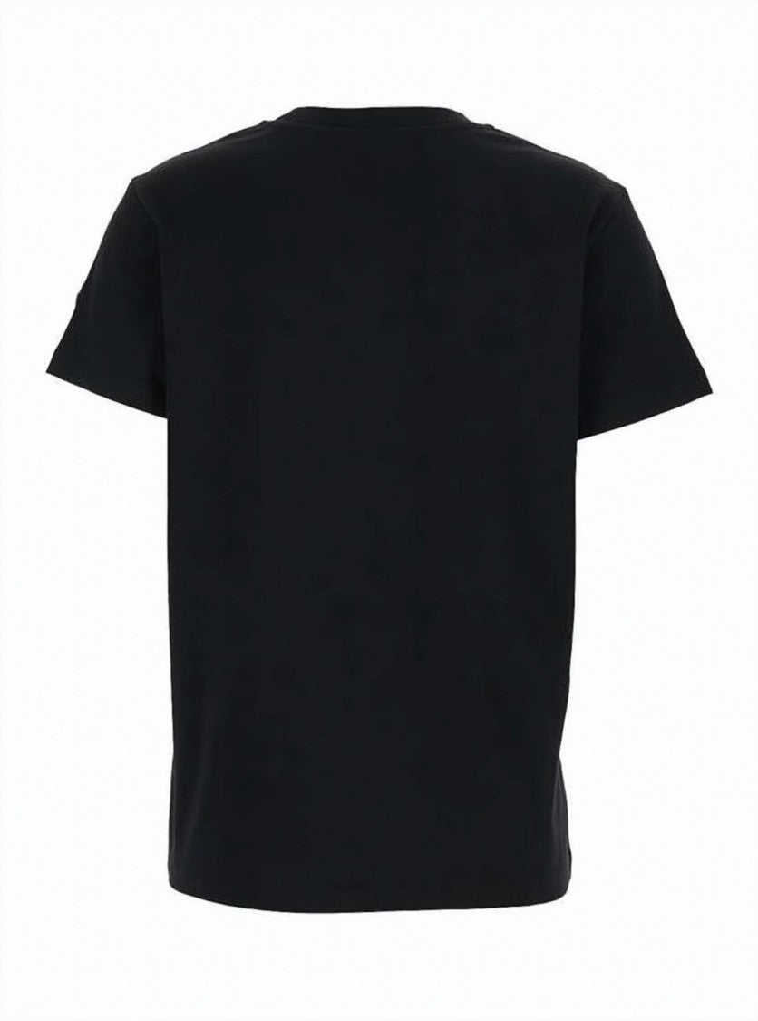 Moncler Short-Sleeved T-Shirt With Bold Stripe Detail