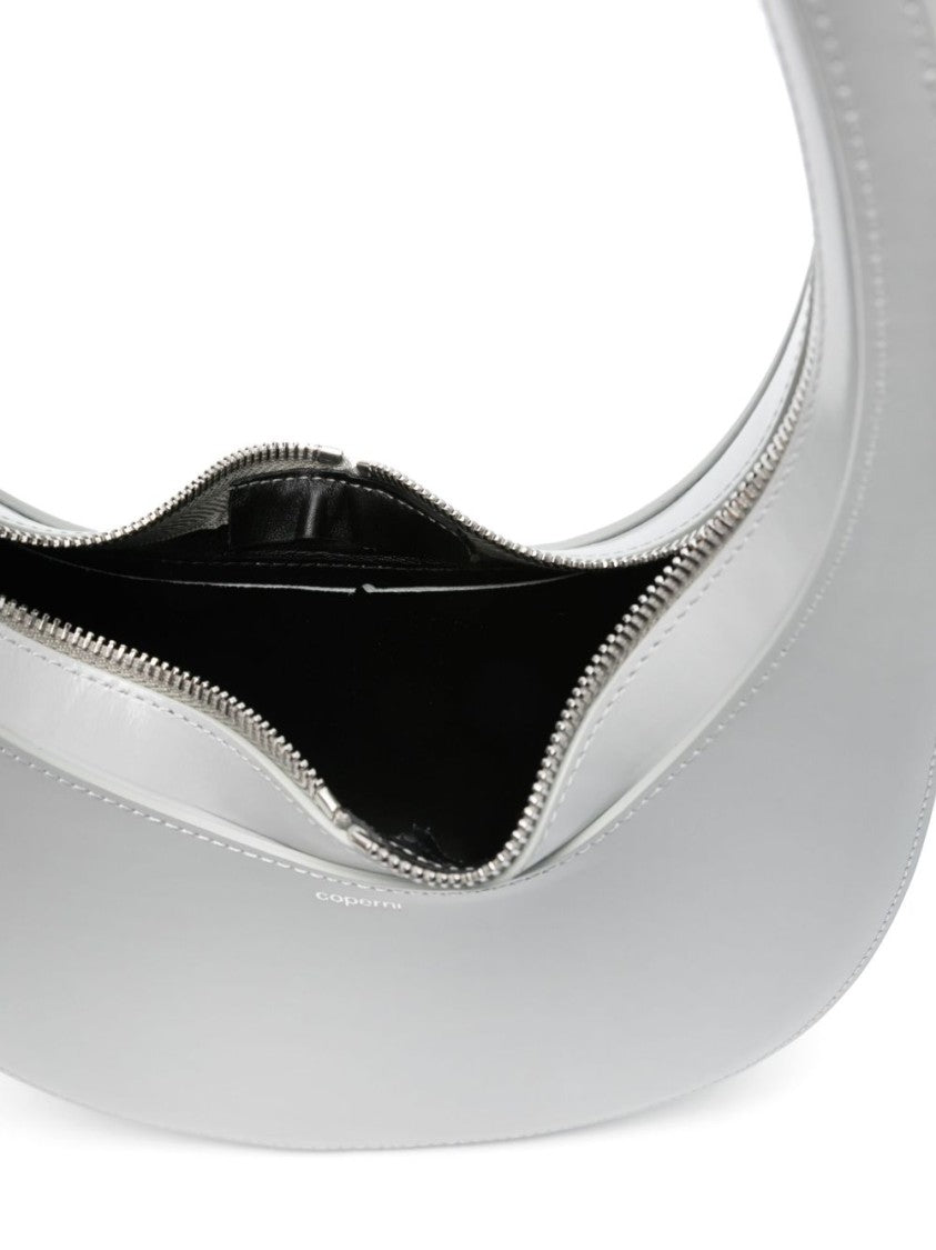 Coperni Oval-Shape Shoulder Bag With Smooth Structured Design