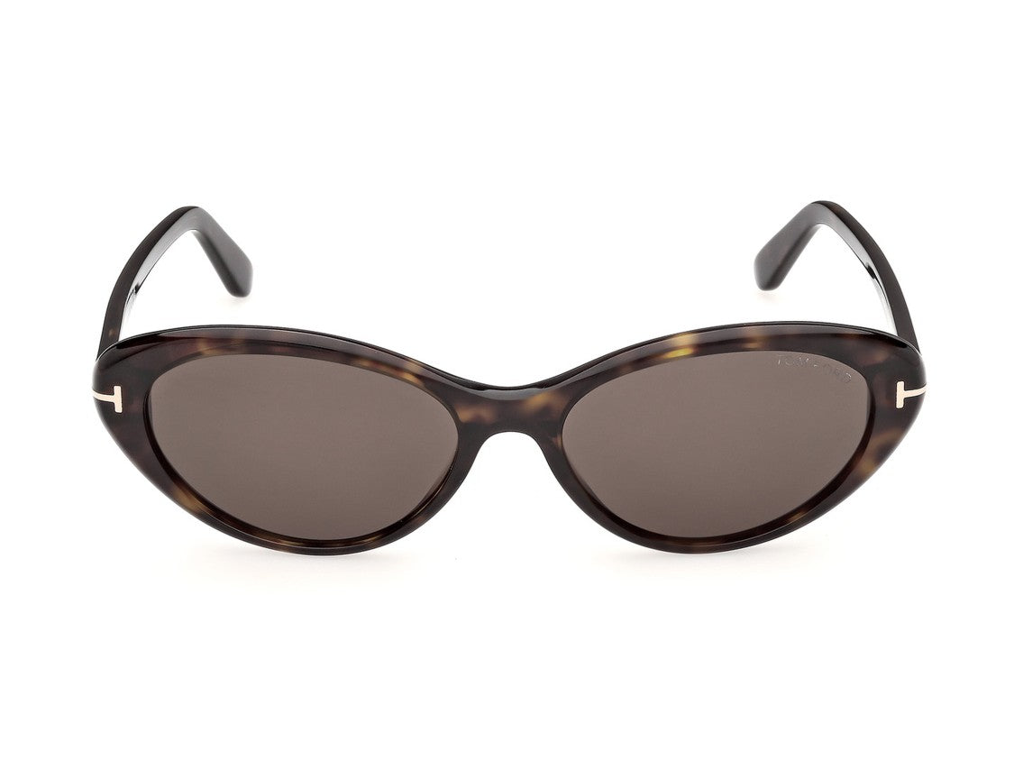 Tom Ford Ft1413 Oversized Tortoiseshell Metallic Sunglasses