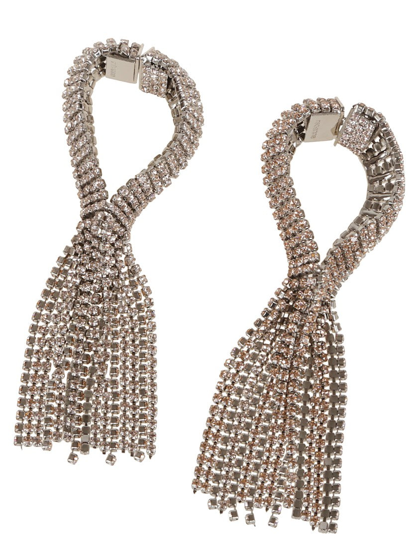 Paco Rabanne Cascading Metallic Earrings