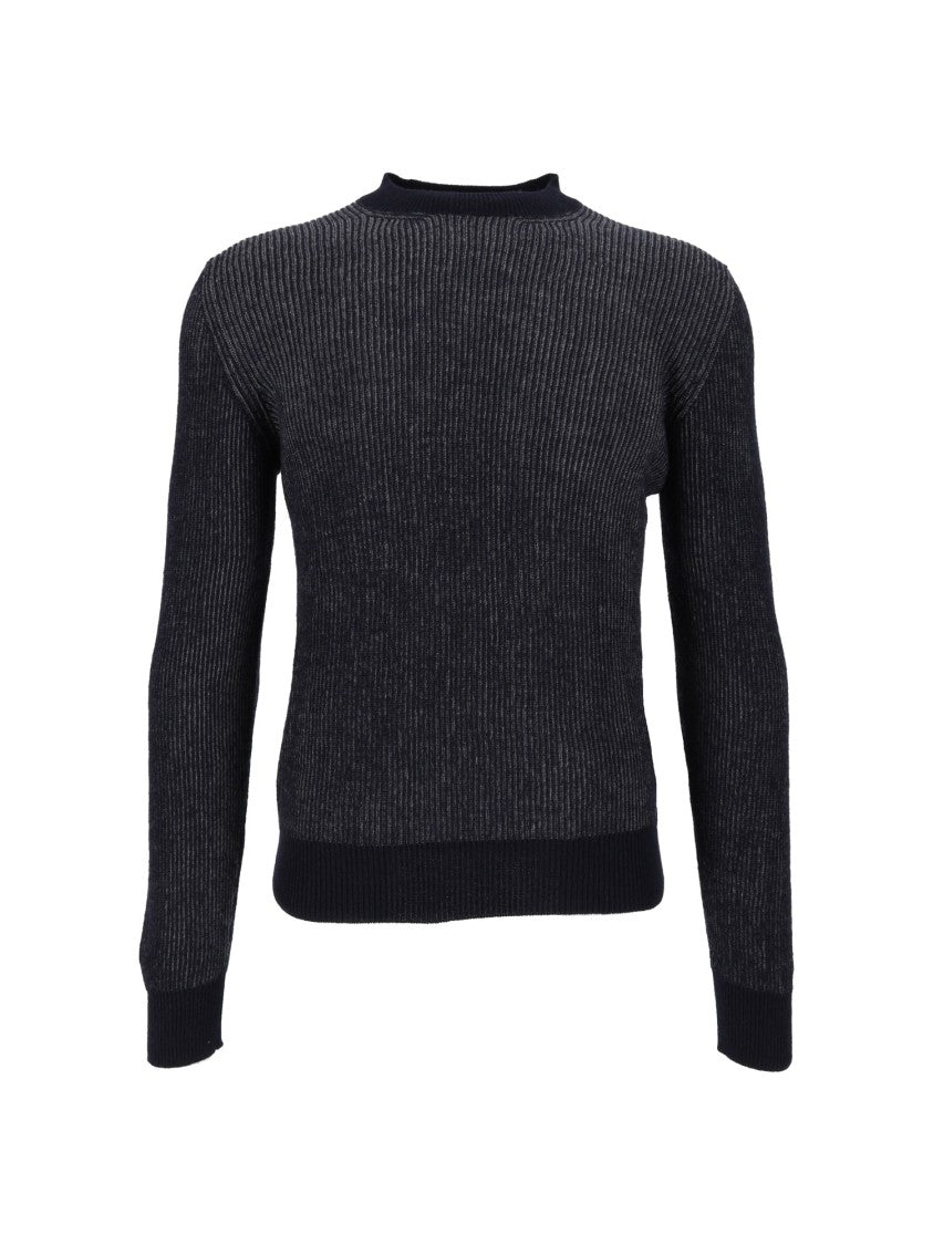 Circolo 1901 Ribbed Structured Wool Sweater