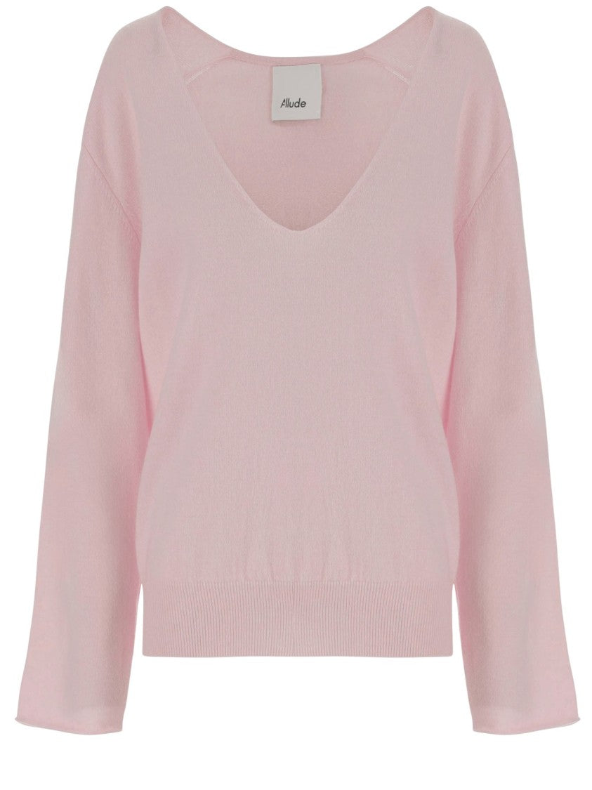 Allude Wool And Cashmere Sweater