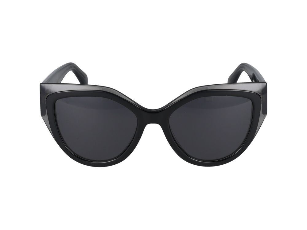 Salvatore Ferragamo Sunglasses Salvatore Ferragamo Sf2004s 024 Transparent Grey/Black 53/18/140