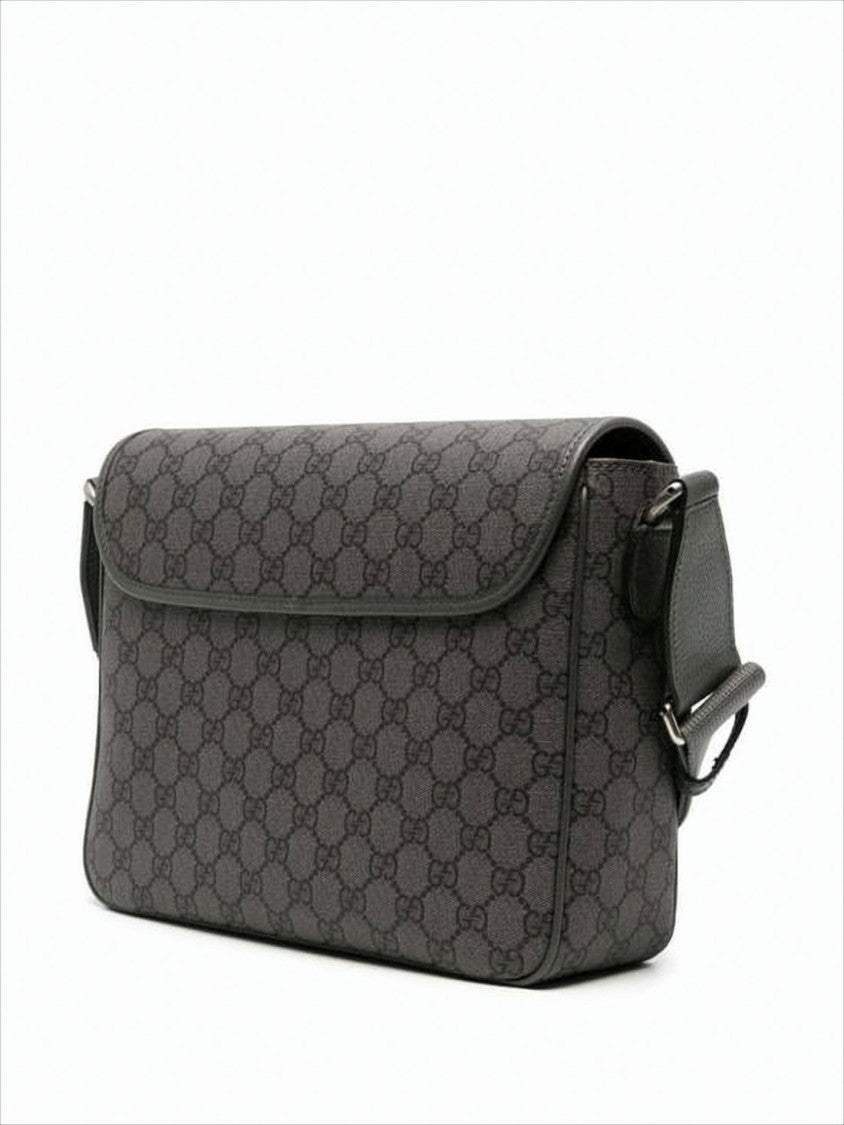 Gucci Monogram Canvas Crossbody Bag