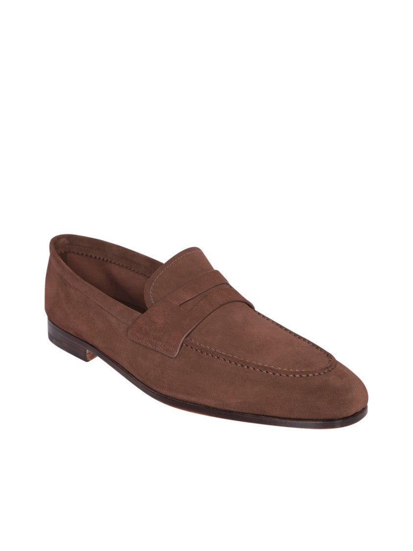 Church's Beige Leather Loafers
