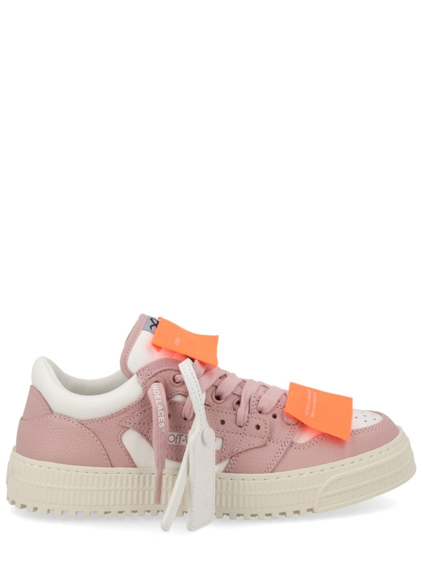 Off-White Pink Low Top 3.0 Court Sneakers