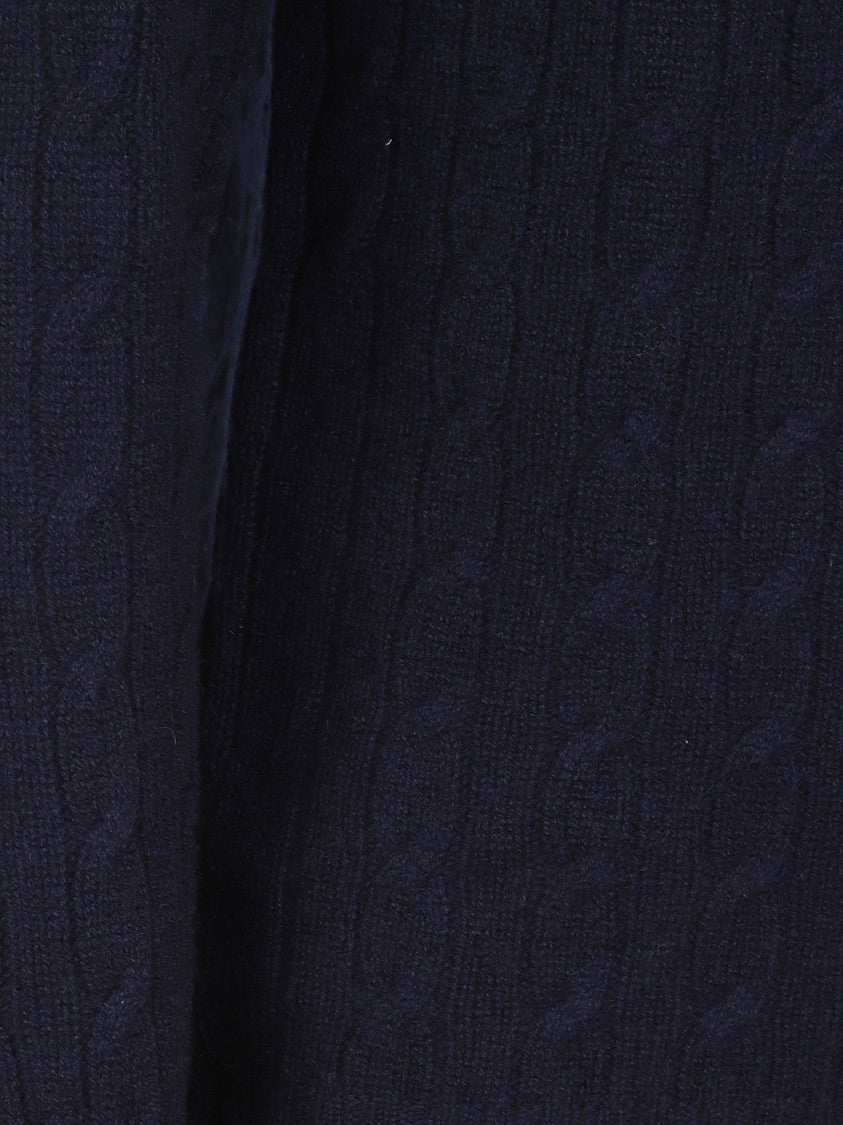 Drumohr Textured Cable Knit Sweater