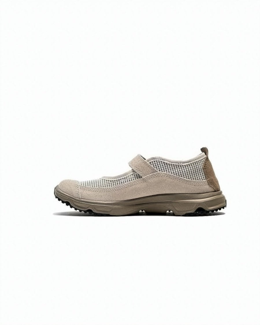 Salomon Lightweight Breathable Sneakers With Suede Overlays