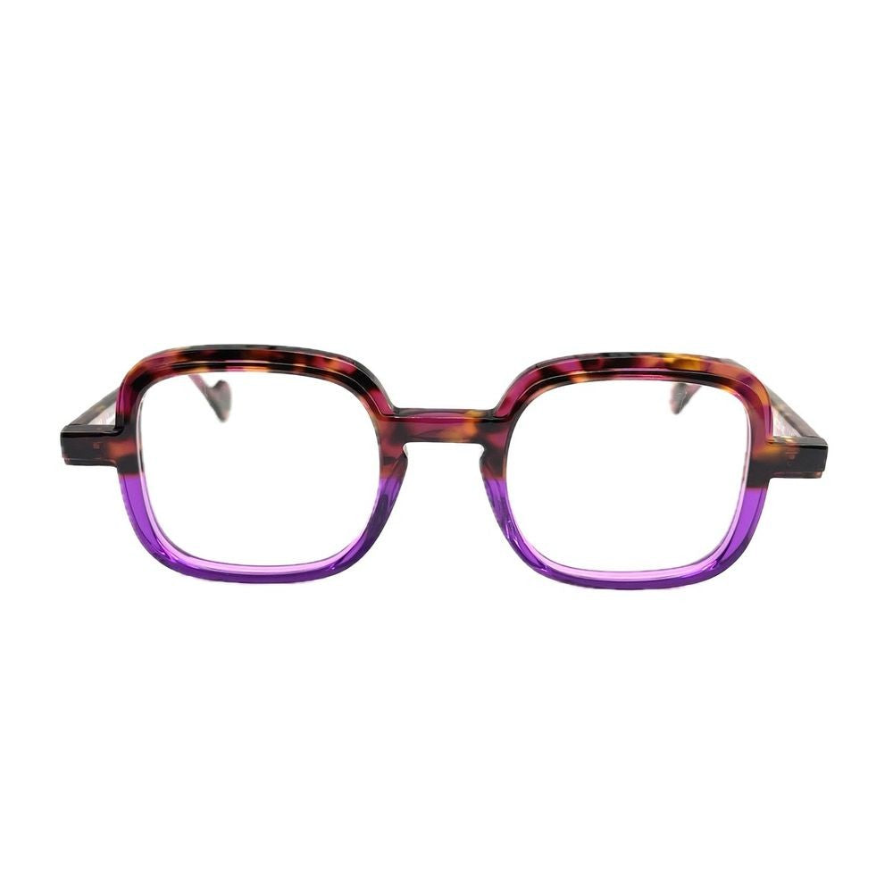 Matttew Dominos Tortoiseshell Acetate Eyewear With Violet Gradient