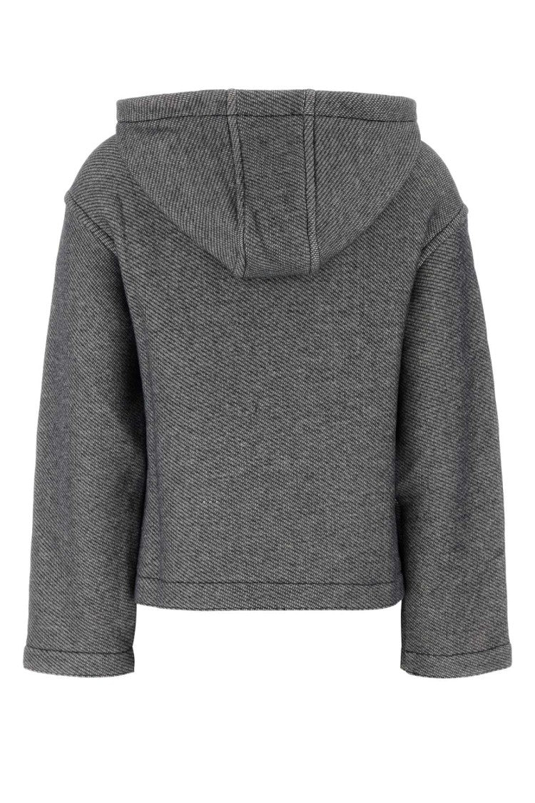 Max Mara Melange Midnight Blue Cotton Blend Gary Sweatshirt