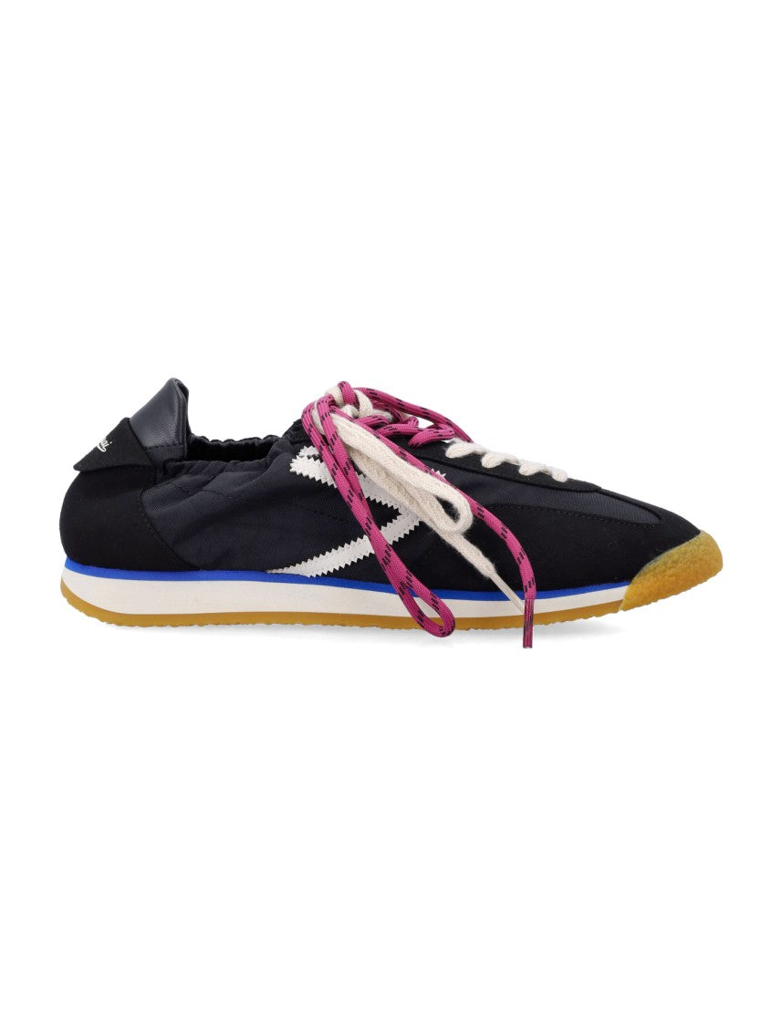 Puraai Vegan Leather Double Lacing Sneakers