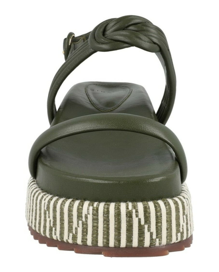 Alexandre Birman Vicky Bounce Raffia Platform Sandals