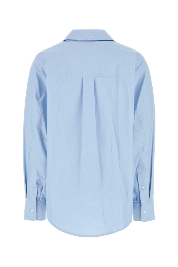 Alexander Wang Light Blue Poplin Oversize Shirt