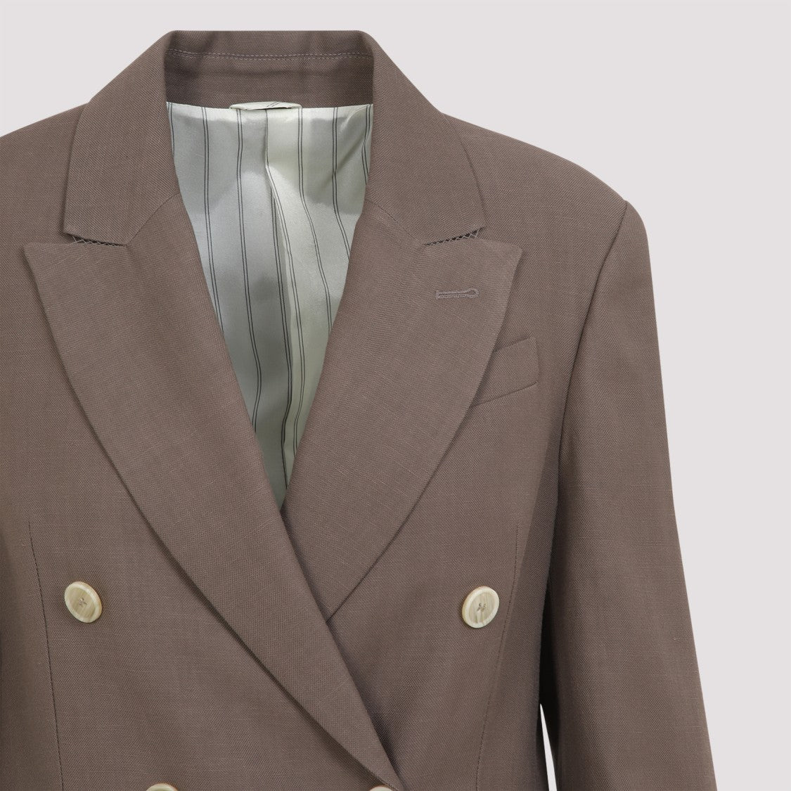 Brunello Cucinelli Tailleur Brown Viscose Jacket