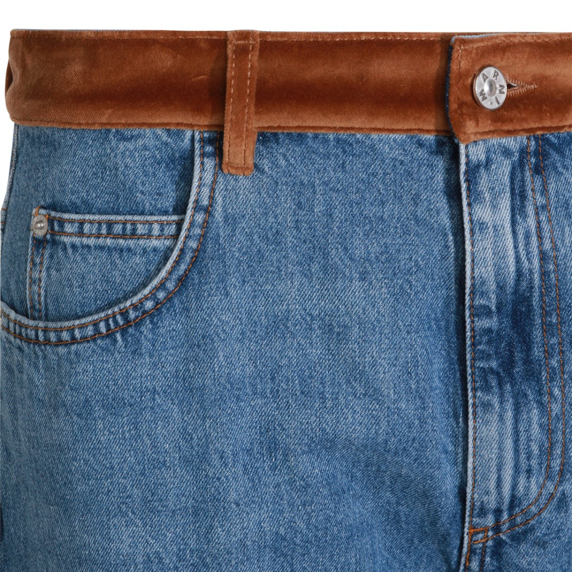 Marni Blue Cotton Jeans