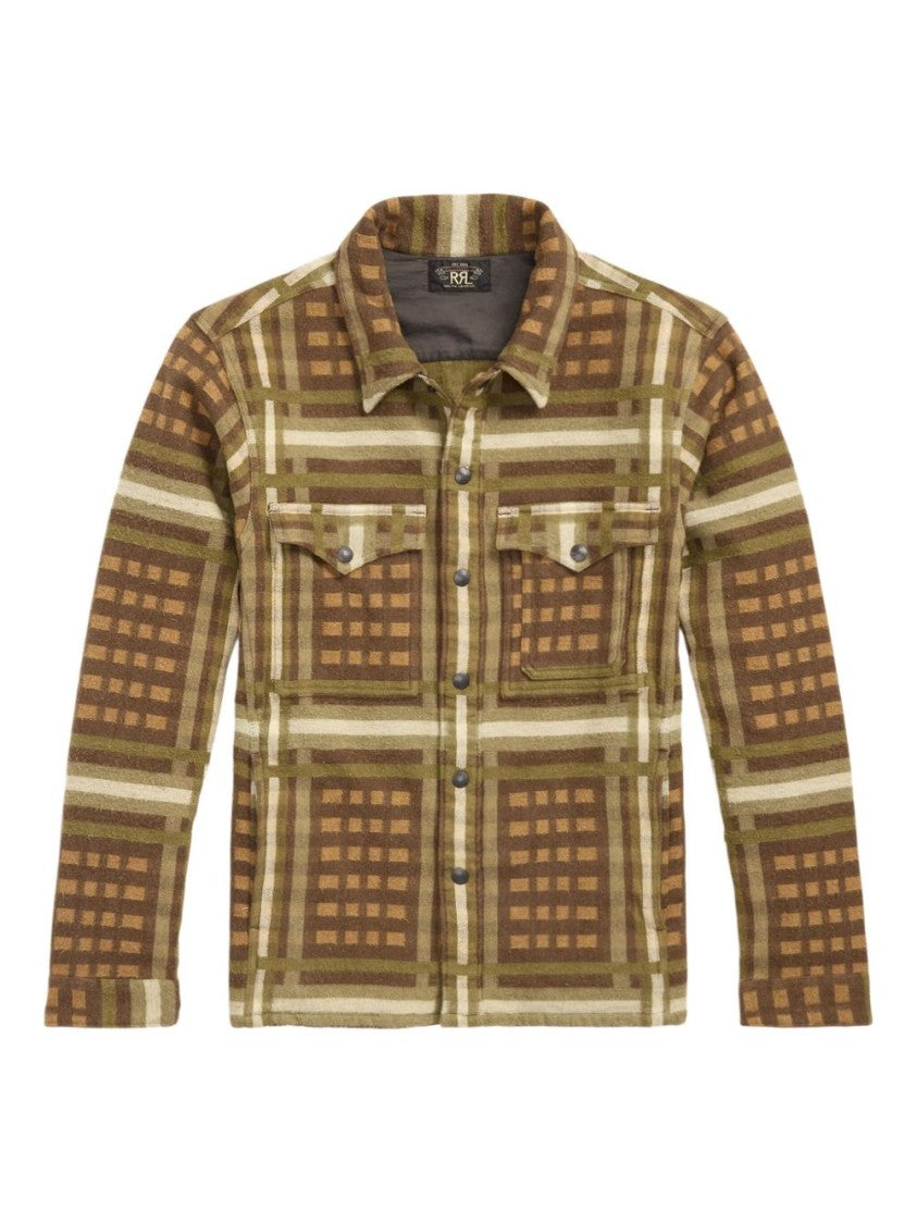 Polo Ralph Lauren Brushed Jacquard Cotton Checked Shirt