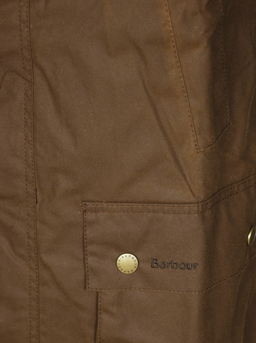 Barbour Brown Ashby Waxed Cotton Jacket