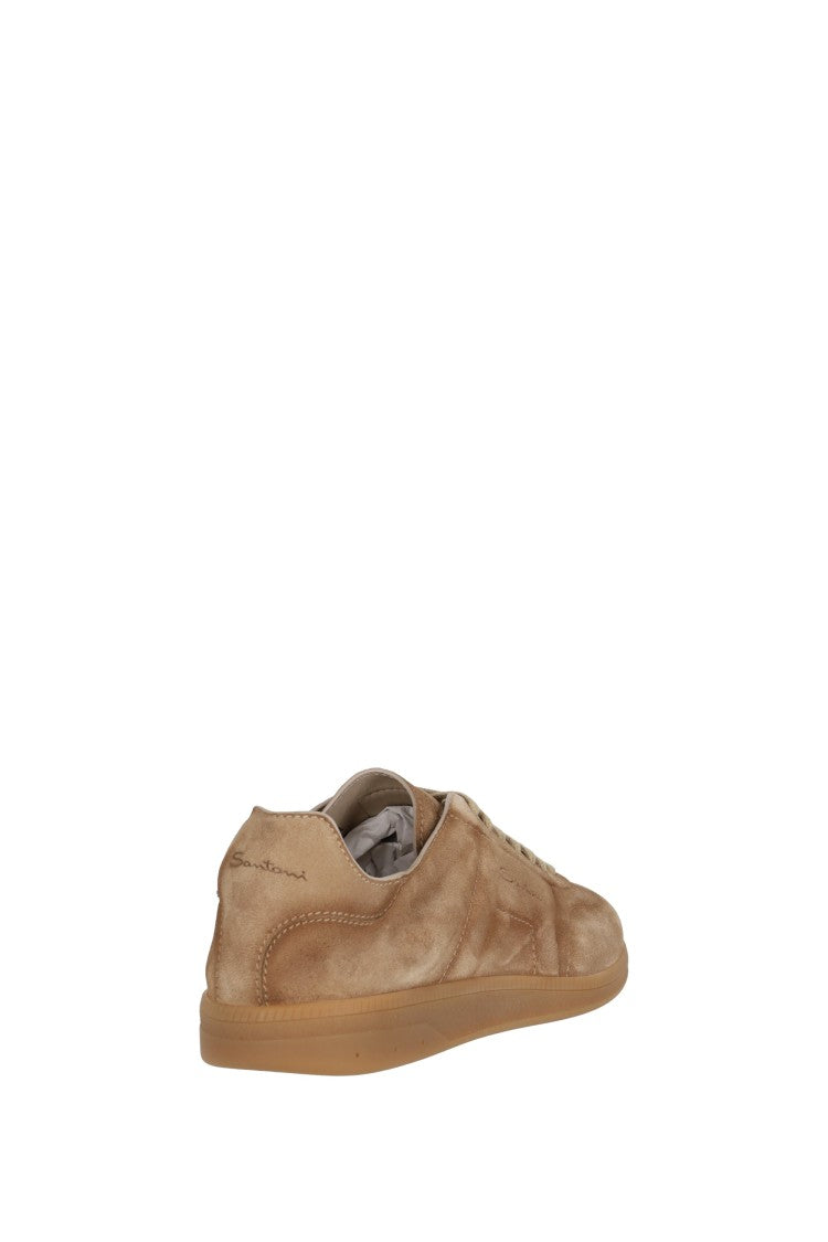 Santoni Olympic Suede Sneakers